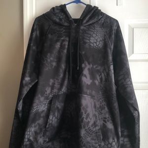 Kryptek black camo-ish hoodie